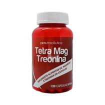Tetra Mag Treonina - 120 Caps - Magnésio + Treonina - Yenutracêutica