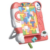Tetris Brinquedo Educativo 51pç Jogo Raciocínio combinação - POLIBRINQ