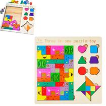 Tetris Madeira Brinquedo Educativo Jogo Combinação De Peças Tetris Madeira Brinquedo Educativo Jogo Combinação De Peças