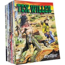Tex Willer História em Quadrinhos Western Ranger Texas Kit 13 Volumes - Mythos
