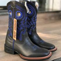 Texana DGO Preto e Azul Tamanho:38Cor:Preto Texana DGO Preto e Azul Tamanho:38Cor:Preto