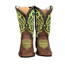 Texana Durango Infantil Verde Neon