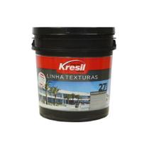 Textura Acrílica Exterior Balde 25kg Kresil Textura Acrílica Exterior Balde 25kg Kresil