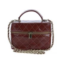 Thay - Bolsa Feminina Matelassê Caramelo com Alça de Corrente Thay - Bolsa Feminina Matelassê Caramelo com Alça de Corrente