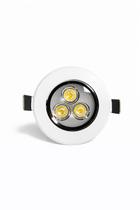 Thd Spot De Embutir Aro Branco 3x1w Led Voltagem:110V/220VCor da estrutura:Branco Branco Quente Thd Spot De Embutir Aro Branco 3x1w Led Voltagem:110V/220VCor da estrutura:Branco Branco Quente