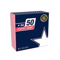 The 50 States Game - Jogo de tabuleiro de geografia dos EUA - Jogo educativo para crianças e adultos - Aprendizagem divertida para meninos e meninas adolescentes