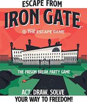 The Escape Game: Escape from Iron Gate - The Puzzle Completing, Drawing, Acting and Trading Prison Break Party Game by Pressman, Multi Color