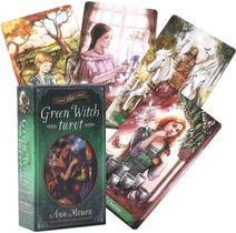 The Green Witch Tarot Deck Tarô Da Bruxa Verde Baralho de Cartas de Oráculo