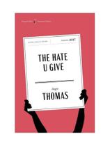 The hate u give - hapercollins american classics The hate u give - hapercollins american classics