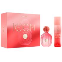 The Icon Splendid Banderas Coffret Perfume Feminino EDP Desodorante Spray 24