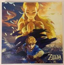The Legend of Zelda Breath of The Wild 12x12 inch Canvas Print Poster Wall Art Decor - Link and Zelda - WeChoicing