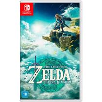 The Legend of Zelda Tears of the Kingdom, SWITCH, em portugues BR, mídia Física.