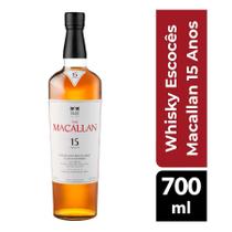 The Macallan Single Malt Whisky Escoces 15 Anos Double Cask 700ml
