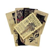 The Magickal Botanical Oracle Cards Um 33 Tarot Inglês Adivinhação Edição Baralho Borad Games