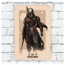 The Mandalorian - Placa decorativa (28x20) cm The Mandalorian - Placa decorativa (28x20) cm