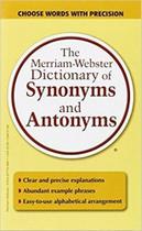 The Merriam-Webster Dictionary Of Synonyms And Antonyms