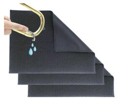 The Original Spit Catcher da Brasstache - Para instrumentos de latão/sopro, almofada de tecido ultraabsorvente e à prova de vazamentos, de várias camadas para esvaziar sua saliva, embalada automaticamente... (pacote com 3)