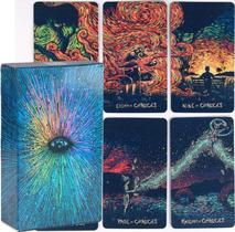 The Prisma Visions Tarot Deck Tarô Das Visões Do Prisma Baralho de Cartas de Oráculo