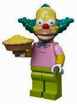 The Simpsons Série 71005 Krusty O Palhaço Minifigura Simpson - LEGO