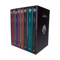 The Witcher - Box Capa Game Com 8 Livros - Série Netflix Lindo Para Presente - Colecionador