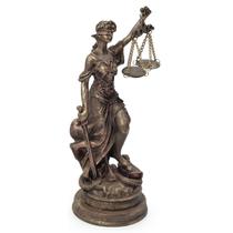 Themis Deusa Da Justiça Estátua Decorativa Direito Balança