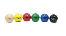 THERABAND Soft Weight, 4.5 "Diameter Hand Held Ball Shaped Isotonic Weighted Ball para exercícios isométricos, exercícios de treinamento de força e reabilitação, fortalecimento do ombro, conjunto de 6 pesos variados