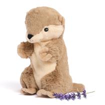 Therapeutic Plush Warmies Otter, 23 cm, para micro-ondas, aquecida