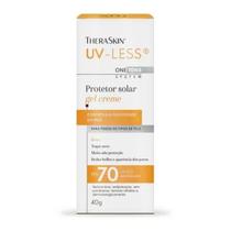 TheraSkin UV-LESS Protetor Solar Gel Creme Sem Cor FPS70 40g
