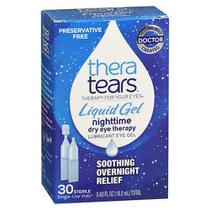 TheraTears Nighttime Dry Eye Therapy Lubricant Eye Gel 30 cada da Theratears (pacote com 2)