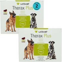 Therax Plus 1320mg Com 4 comprimidos UCBVET Kit Com 2 Therax Plus 1320mg Com 4 comprimidos UCBVET Kit Com 2