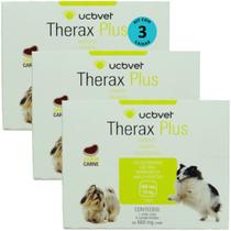 Therax Plus 660mg Com 4 comprimidos UCBVET Kit Com 3 Therax Plus 660mg Com 4 comprimidos UCBVET Kit Com 3