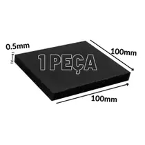 Thermal Pad 1 Peça 100mm X 100mm X 0.5mm Para Consoles GPU