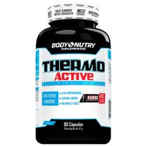 Thermo Active Body Nutry 60 Cápsulas Cafeína Alta Concentração Ingredientes Importados Livre de Glúten