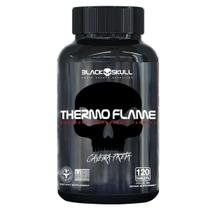 Thermo Flame 120 Cápsulas Termogênico Black Skull