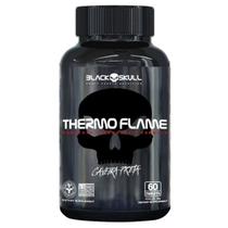 Thermo Flame 60 Cápsulas Termogênico Black Skull