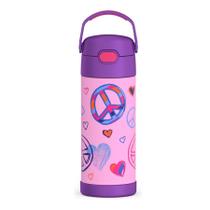 Thermos Garrafa Térmica Infantil Com Simbolo Da P 355Ml