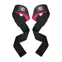 Thin Strap - NC Extreme - LPO - Cross Training - Musculação - Preto e Vermelho