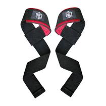 Thin Strap - NC Extreme - LPO - Cross Training - Musculação - Preto e Vermelho