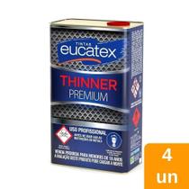 Thinner Eucatex 9100 5L - Embalagem com 4 Unidades