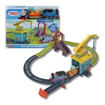 Thomas E Seus Amigos Pista Fix Em Up Friends - Locomotiva Motorizada Fisher Price - Mattel