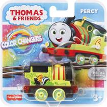Thomas e Seus Amigos TRENS Metalizados Troca de COR PERCY Mattel HMC30