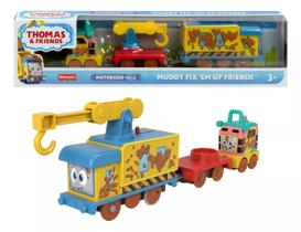 Thomas E Seus Amigos Trenzinho Carly E Sandy Muddy Fix 30cm