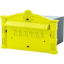 Thompson Caixa Carta Pvc Amarela