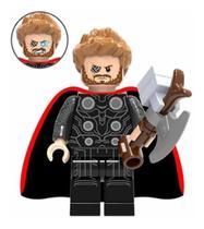 Thor Filme Marvel Boneco Blocos De Montar Minifigure