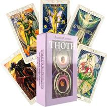 Thoth Tarot Deck Tarô De Thoth De Aleister Crowley Baralho de Cartas de Oráculo