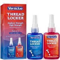 Thread Lock Vereclue Azul 50mL e Vermelho 50mL Médio e Forte Thread Lock Vereclue Azul 50mL e Vermelho 50mL Médio e Forte
