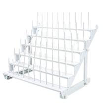 Thread Rack Sew Tech para 60 bobinas ou 30 cones montadas na parede