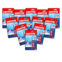 Threadlocker Loctite Blue 242, removível, 6 ml, pacote com 12