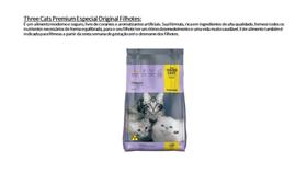 Three cats premium especial original gatos filhotes 1k - Hercosul