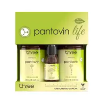 Three Therapy Pantovin Life Kit Crescimento Capilar Three Therapy Pantovin Life Kit Crescimento Capilar